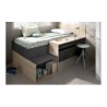 Cama compacta con escritorio y almacenaje en ACEM