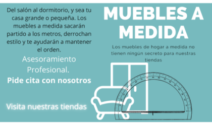 Mueble de TV  dos armarios amplios y módulo bajo en varios acabados en ACEM