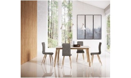 Composición comedor  mesa y 4 sillas en ACEM