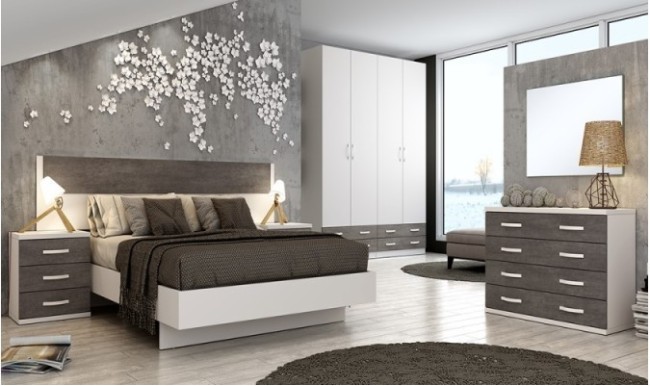Dormitorio con armario moderno y barato en ACEM