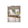 Mesa de comedor rectangular de 160cm con patas de madera en ACEM