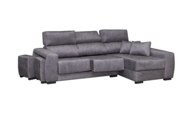 Sofa de dos plazas con chaiselongue en ACEM