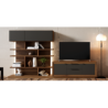 Mueble de salón con estantes y modulo TV en ACEM