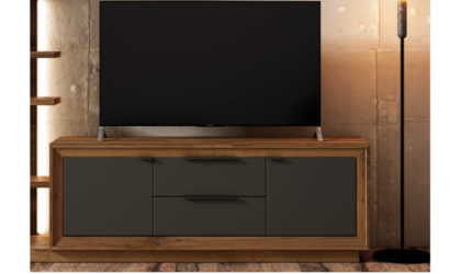Mueble de salón con estantes y modulo TV en ACEM