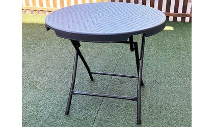 MESA REDONDA RZY-80 GRIS en ACEM