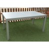 SET S16004 ALUM. MESA EXT.+ 6 SILLAS GRIS en ACEM