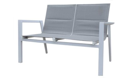 SET  "YQC1975A+B" ALUM.BLANCO MATE TEXT.GRIS en ACEM