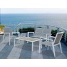 SET  "YQC1975A+B" ALUM.BLANCO MATE TEXT.GRIS en ACEM