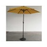 PARASOL ACERO 3Mts.SL-UM010 AMARILLO 6V C/MANIVELA en ACEM