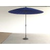 PARASOL FIBRA 2,5Mts.SL-UM014 AZUL 18V C/MANIV en ACEM