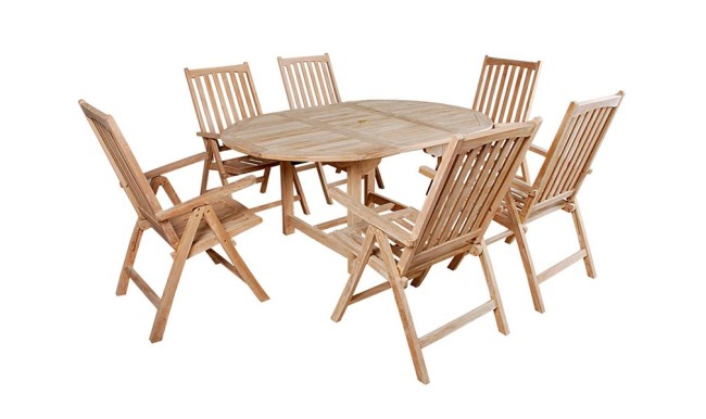 SET HARLEM AQUATEAK(MESA OVAL.EXT.+6S/ORLAND en ACEM