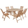 SET HARLEM AQUATEAK(MESA OVAL.EXT.+6S/ORLAND en ACEM