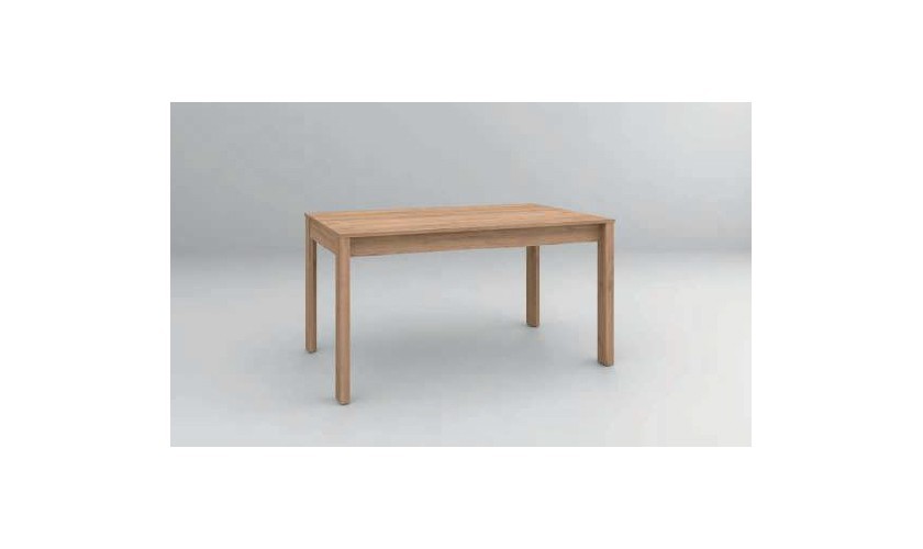 Mesa de comedor extensible rectangular 120 y 140 x 90 cm